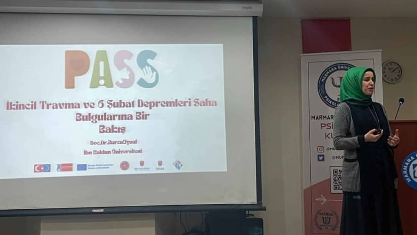 Doç. Dr. Burcu Uysal, PASS Projesi Bulgularını Marmara Üniversitesi’nde Paylaştı